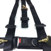 3-Point Black Racing Harness