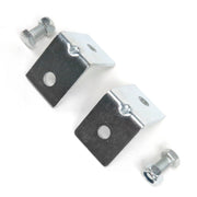 Safety Seat Belt Mounting Anchor System with 90 Degree Plates For 2 Belts