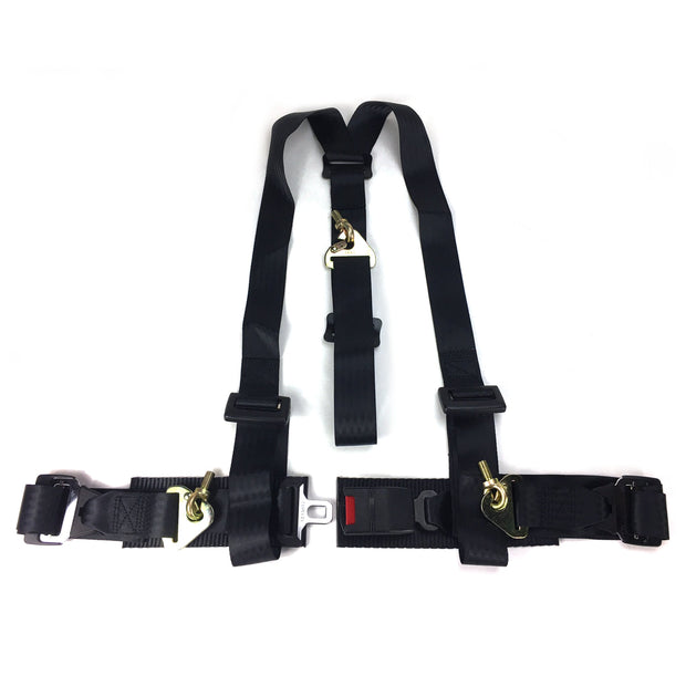 3-Point Black Racing Harness