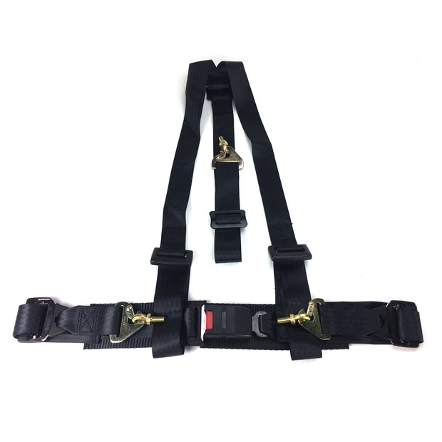 3-Point Black Racing Harness