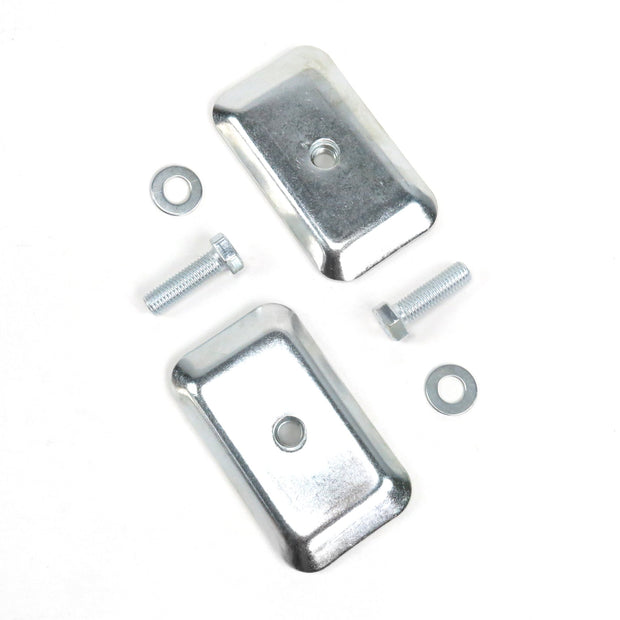 Safety Seat Belt Mounting Anchor System with 90 Degree Plates For 2 Belts